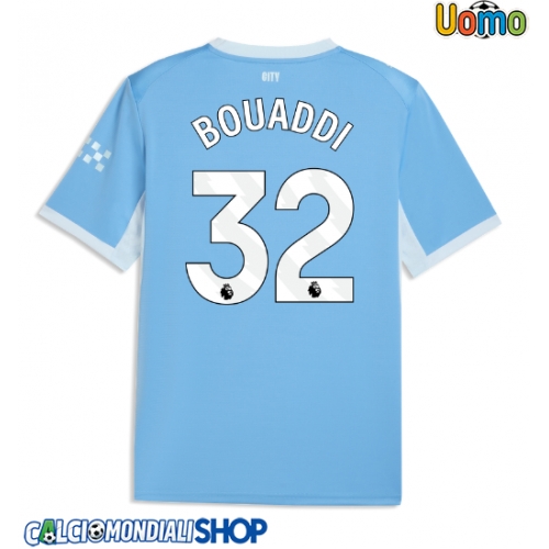 Maglie da calcio Manchester City Ayyoub Bouaddi #32 Prima Maglia 2026-27 Manica Corta